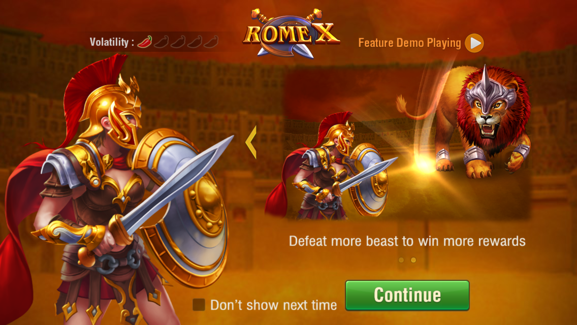 ROMA X Screenshot