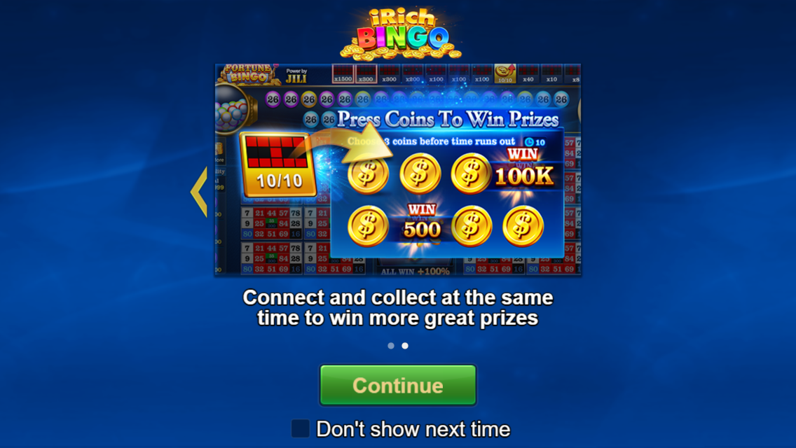 iRich Bingo Screenshot
