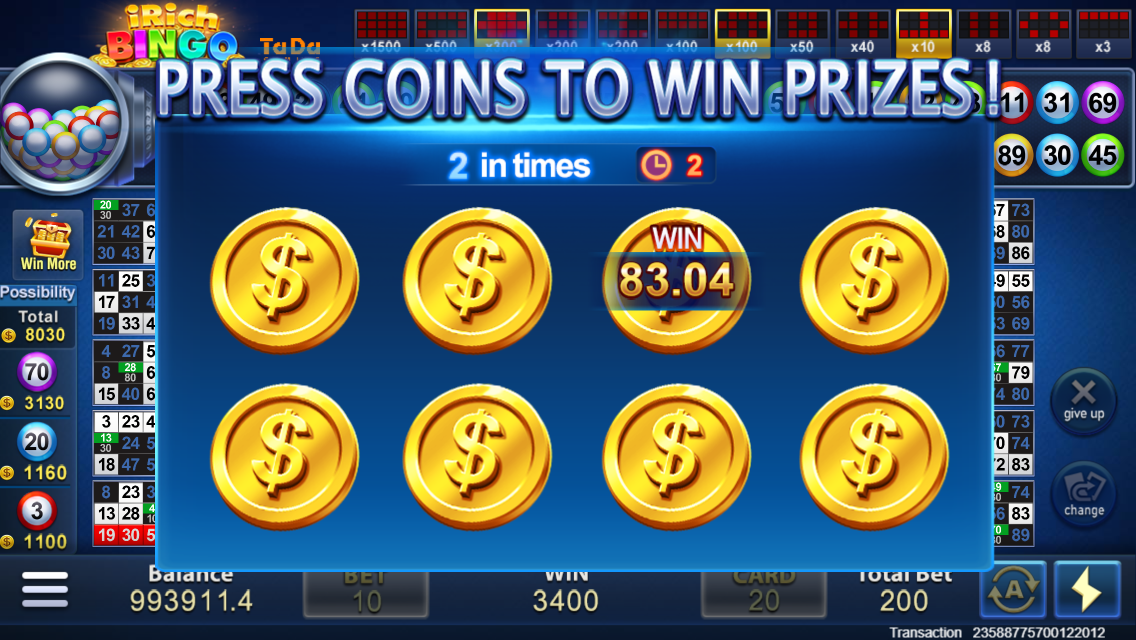 iRich Bingo Screenshot