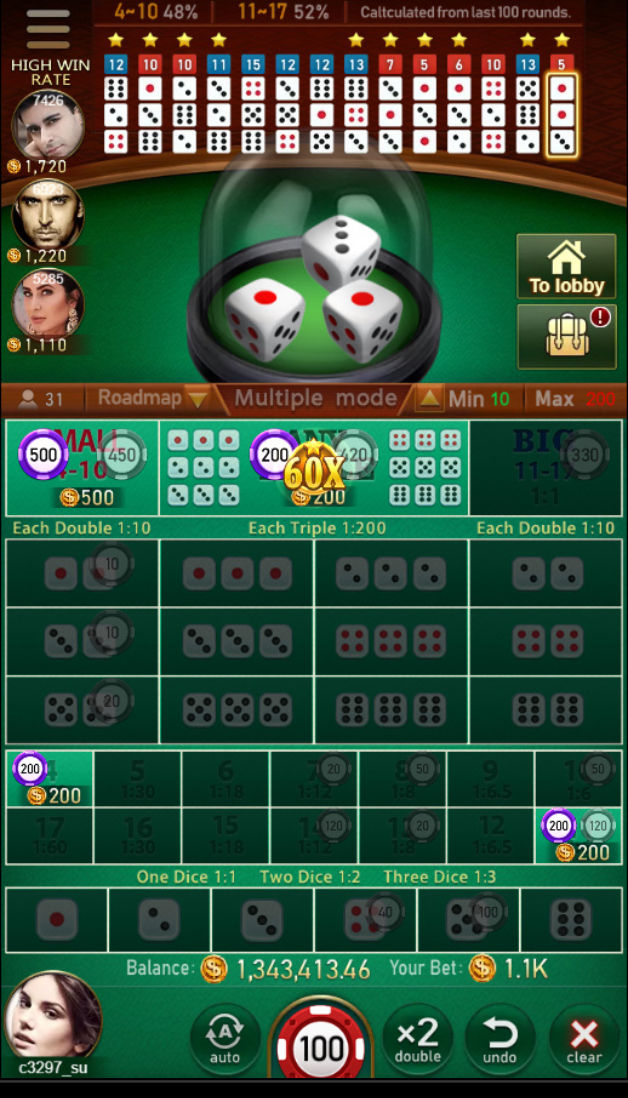 Sic Bo Screenshot