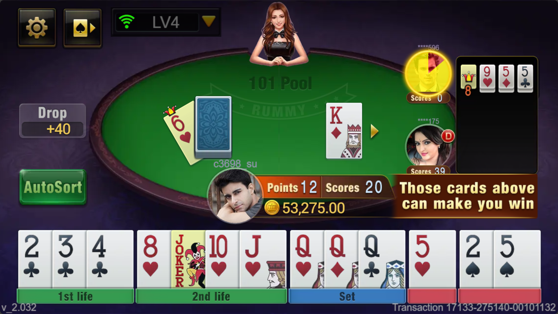 Pool Rummy Screenshot