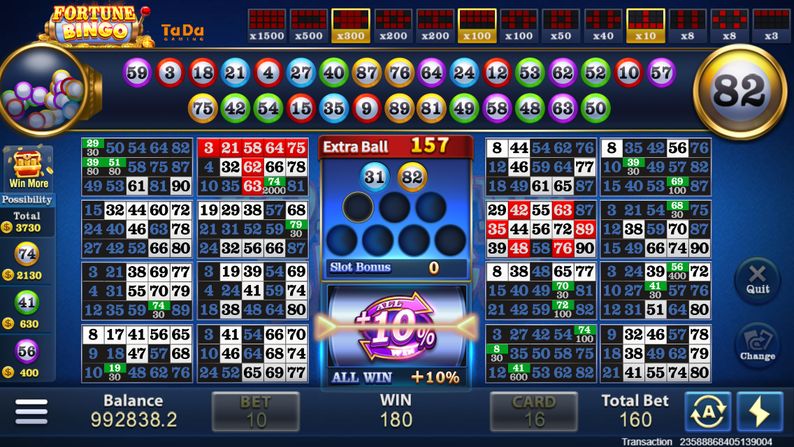Fortune Bingo Screenshot