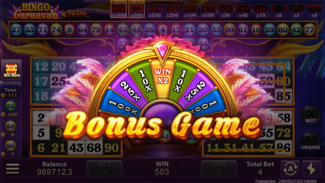 Bingo Carnaval Screenshot 5