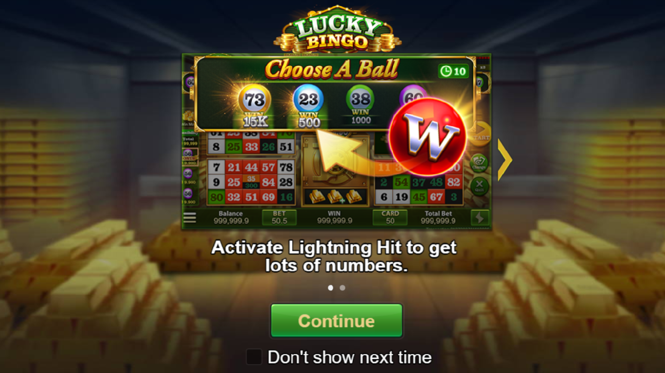 Lucky Bingo Screenshot