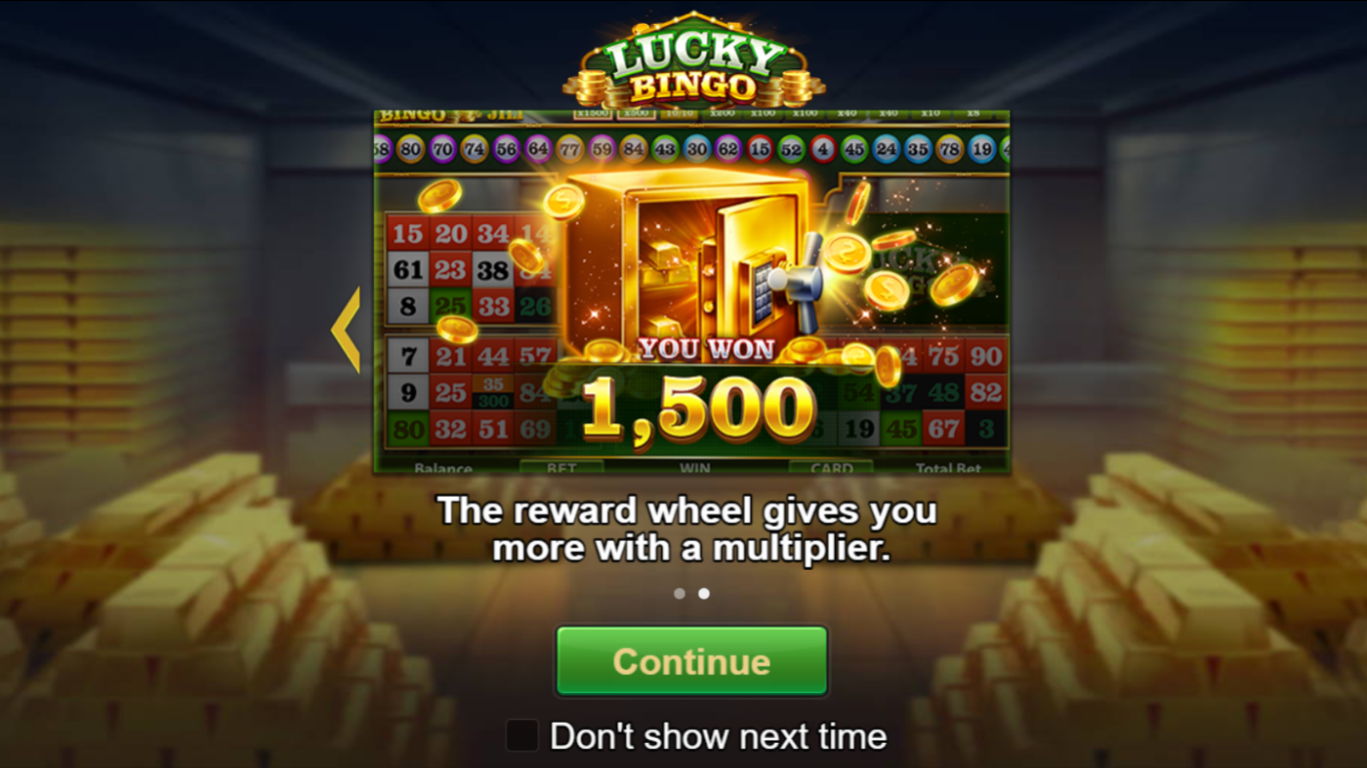 Lucky Bingo Screenshot