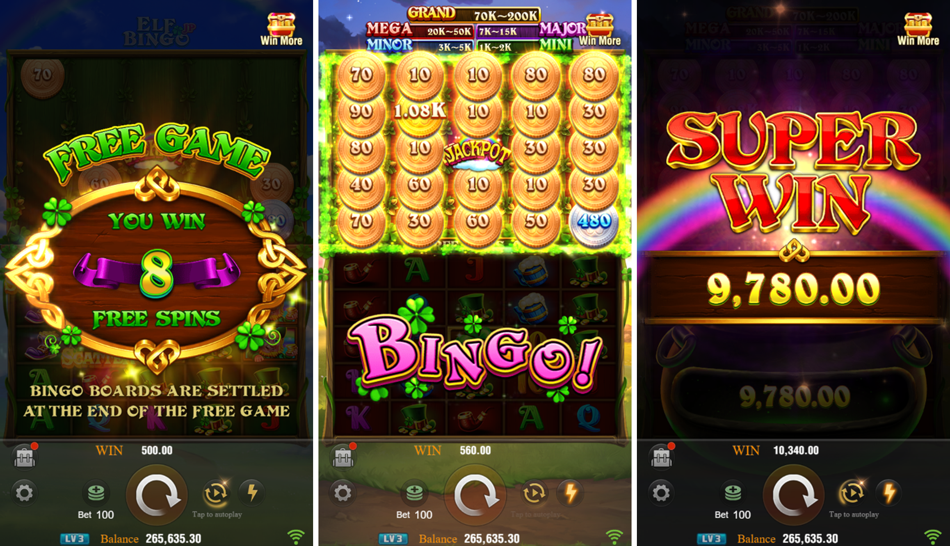Elf Bingo Screenshot