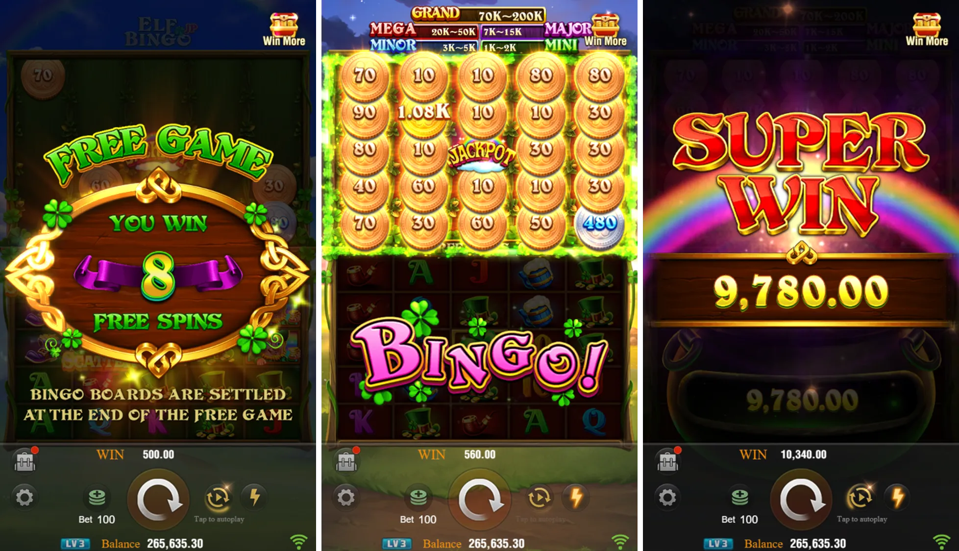 Elf Bingo Screenshot
