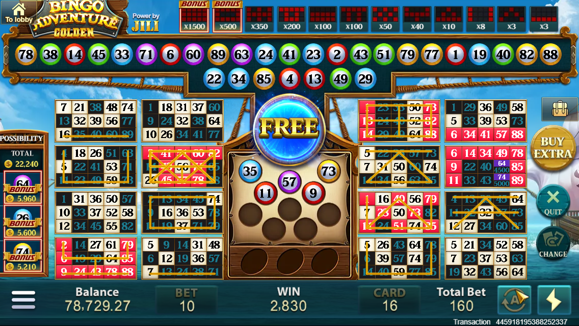 BINGO ADVENTURE Screenshot