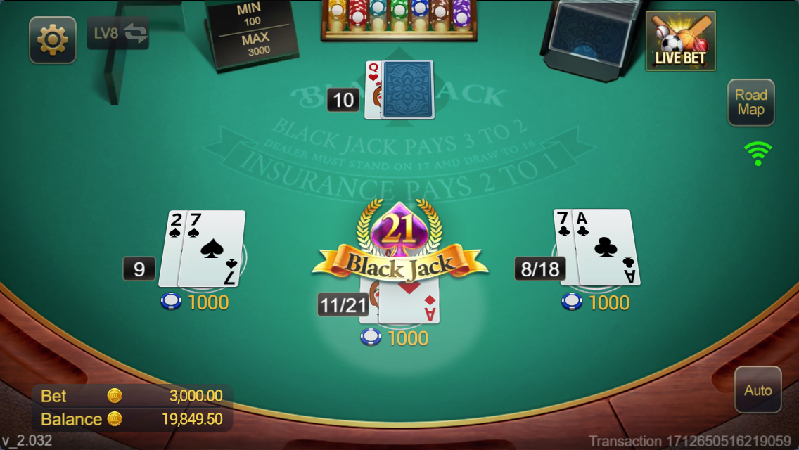 Blackjack Screenshot
