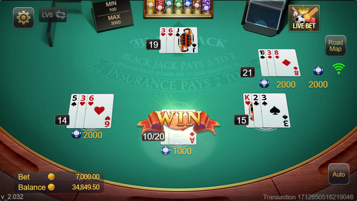 Blackjack Screenshot