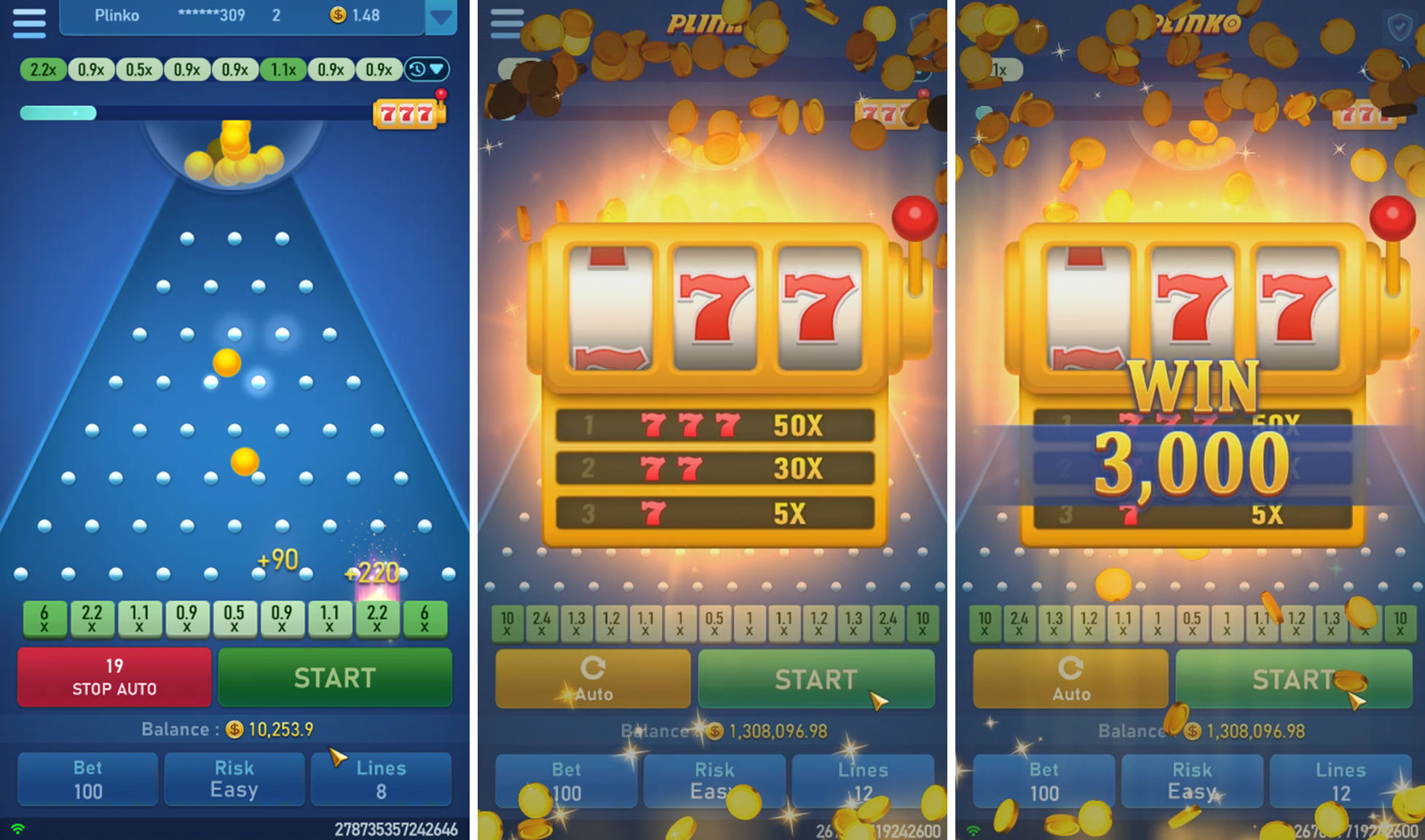 Plinko Screenshot