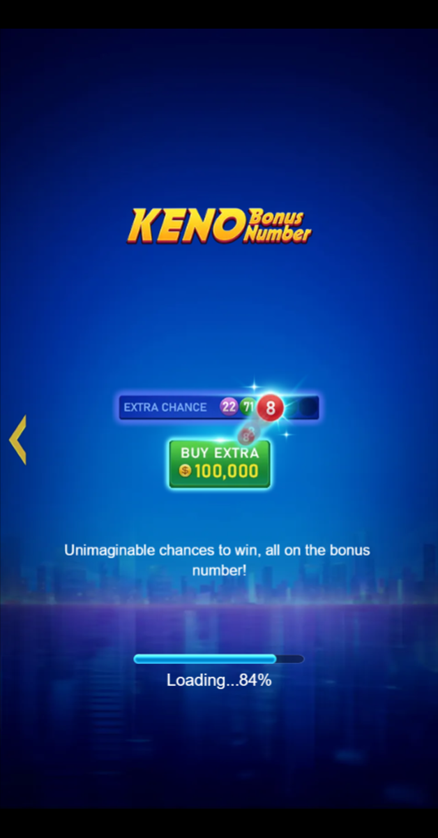 Keno Bonus Number Screenshot 2