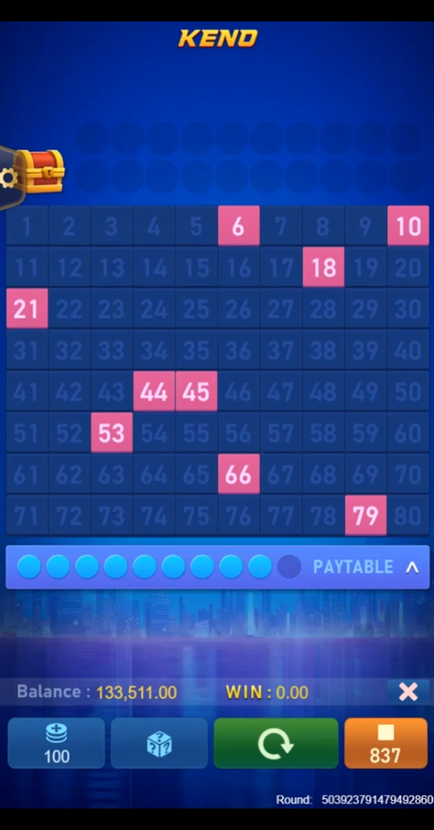 Keno Bonus Number Screenshot 3