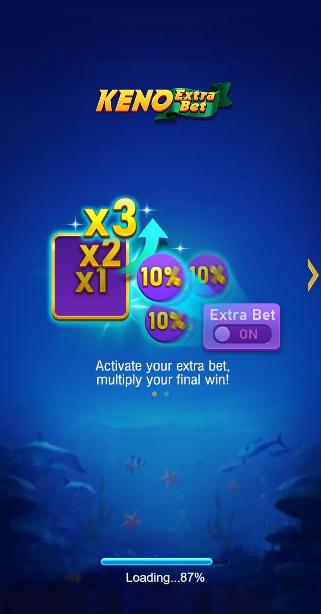 Keno Extra Bet Screenshot 1