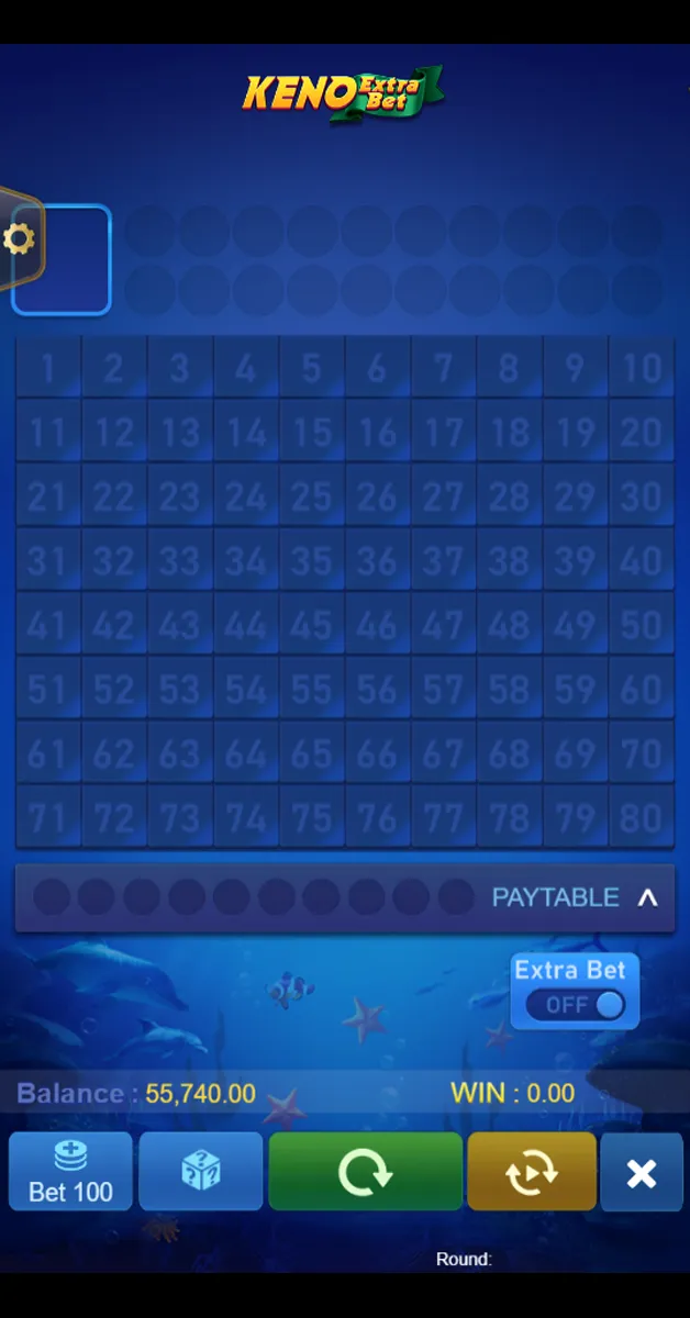 Keno Extra Bet Screenshot 3