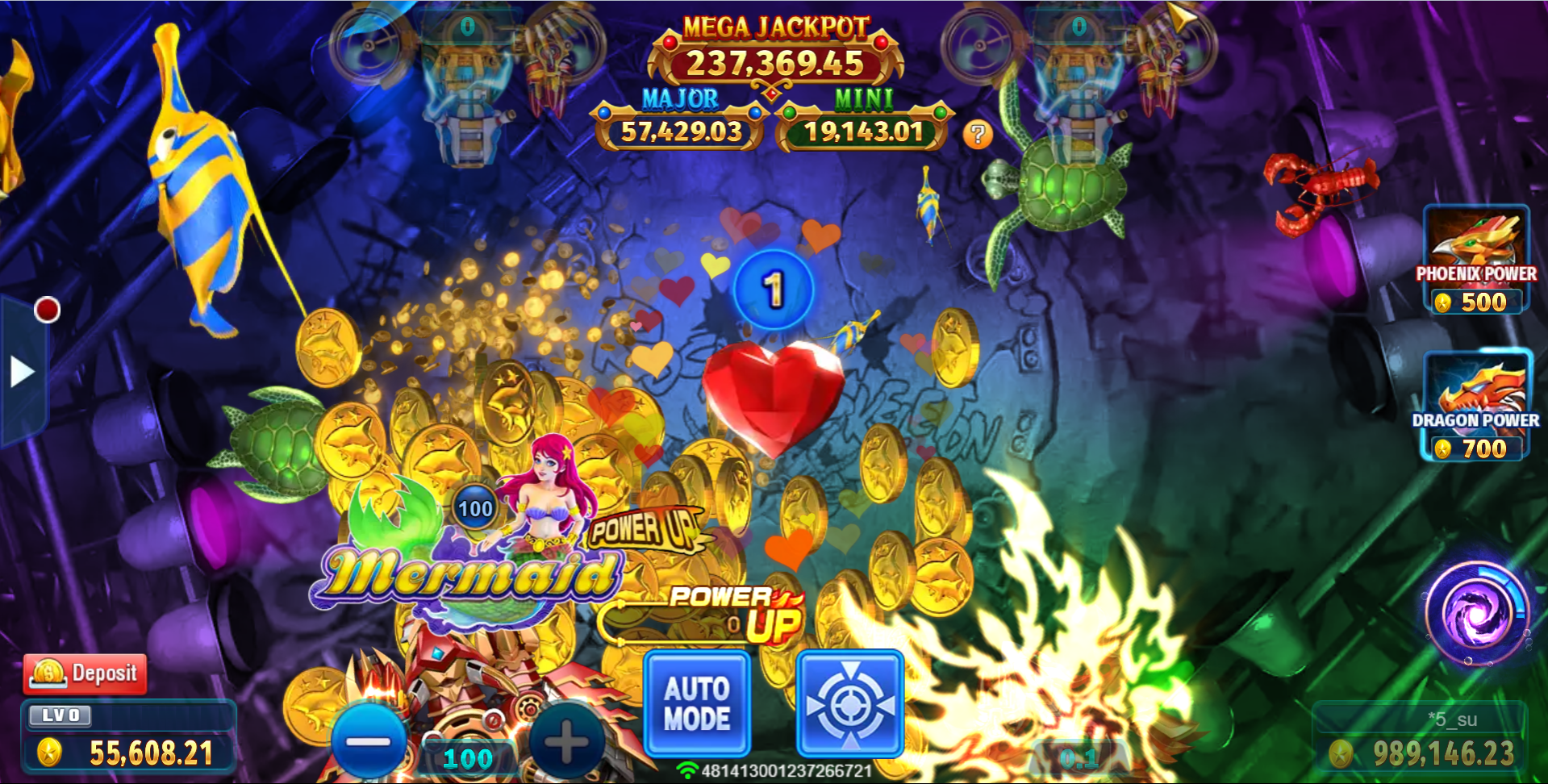 Ocean King Jackpot Screenshot