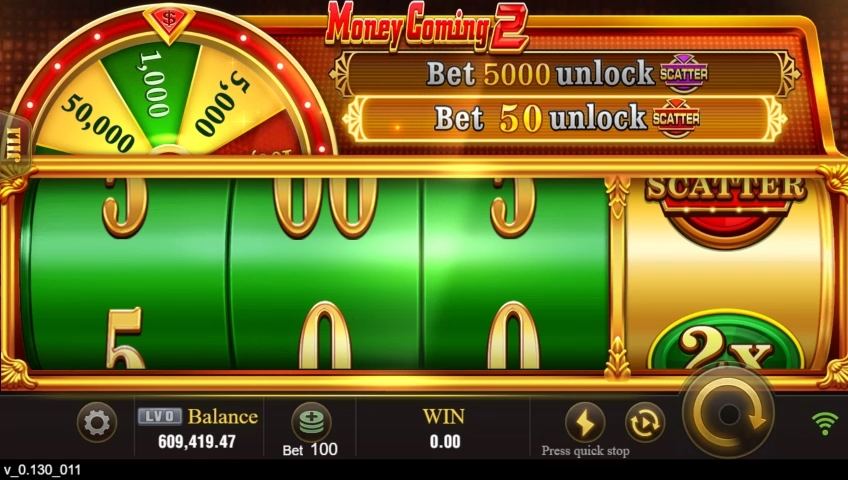 Money Coming Expand Bets Screenshot