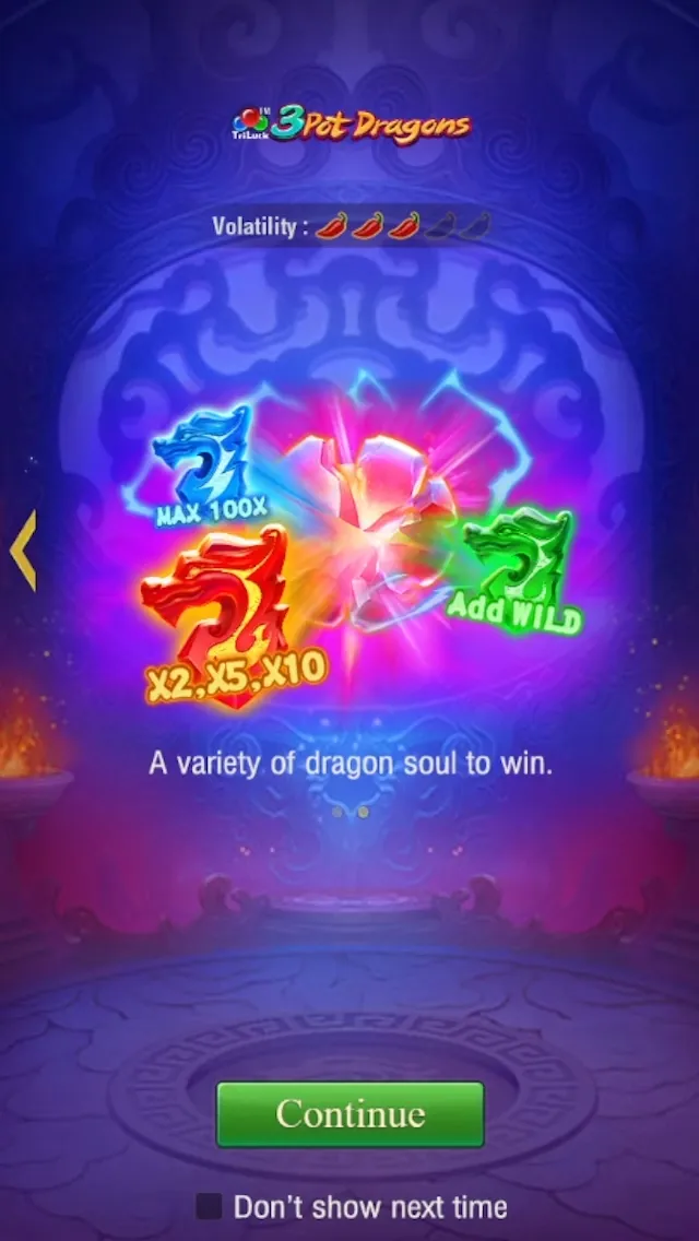 3 Pot Dragons Screenshot