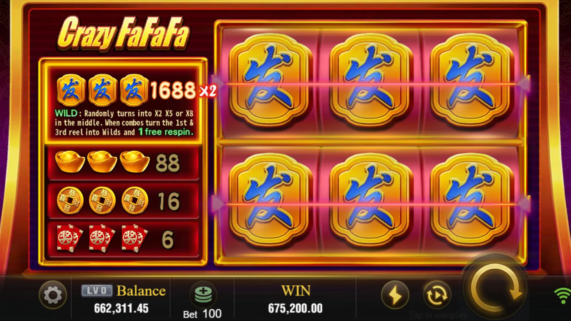 Crazy FaFaFa Screenshot