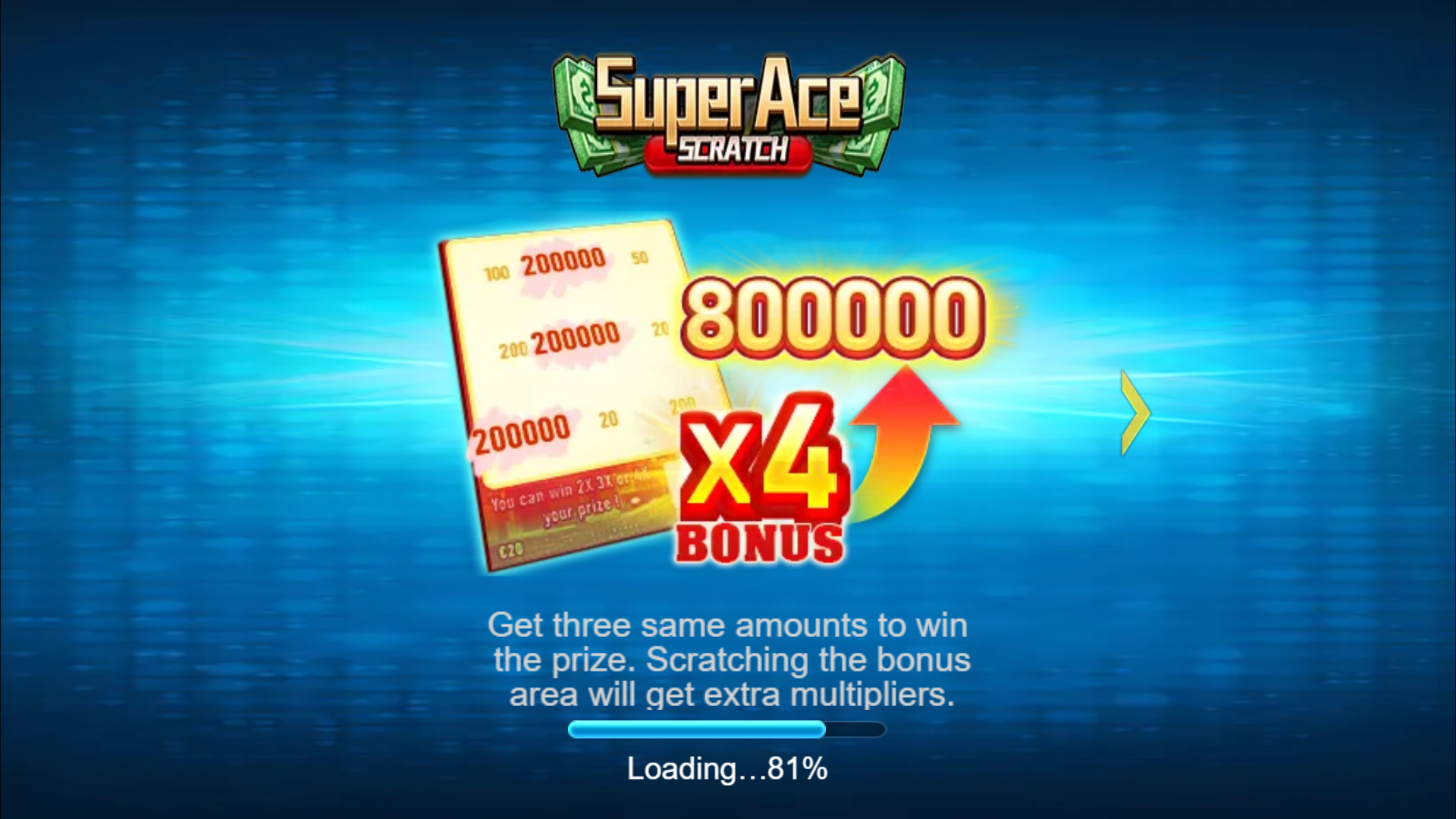 Super Ace Scratch Screenshot