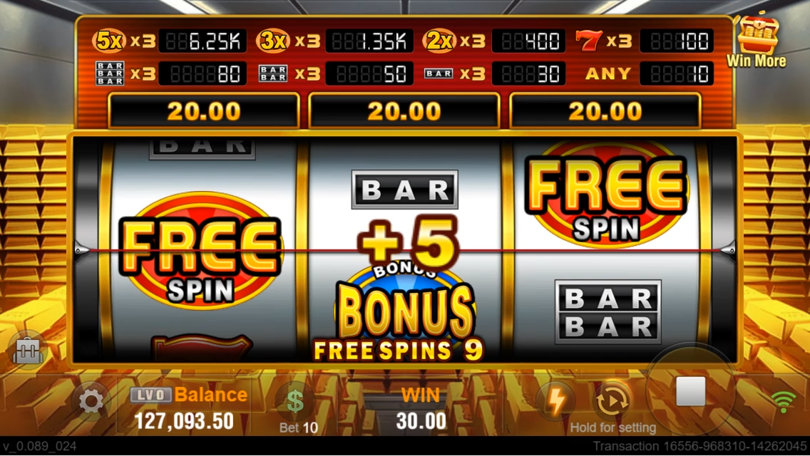 Golden Bank Screenshot