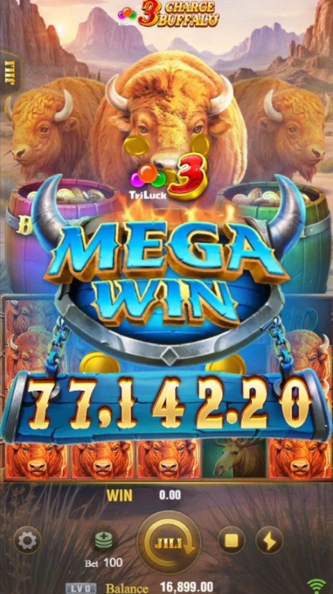3 Charge Buffalo Screenshot