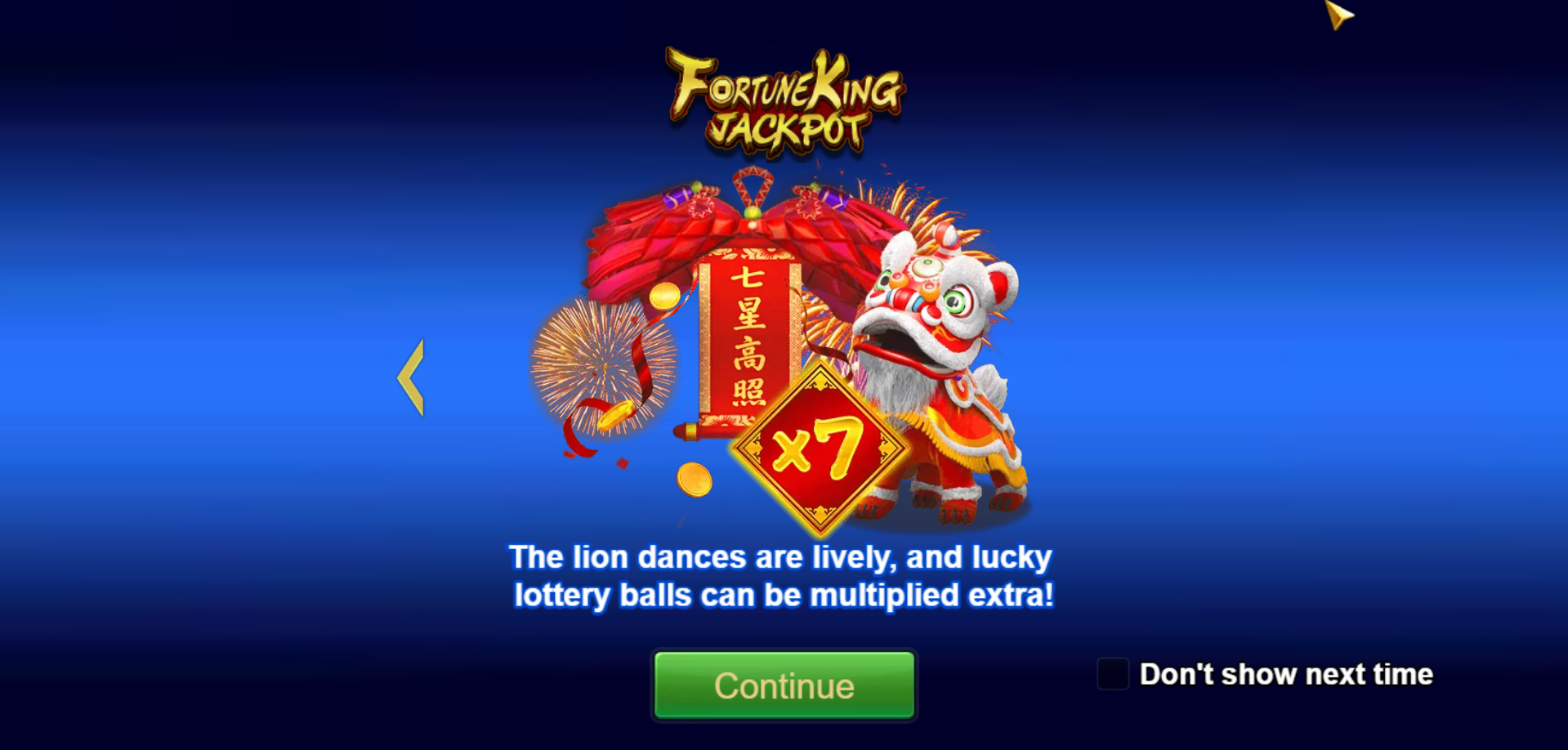 Fortune King Jackpot Screenshot