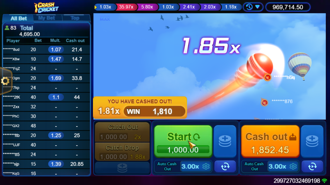 Crash Cricket Screenshot