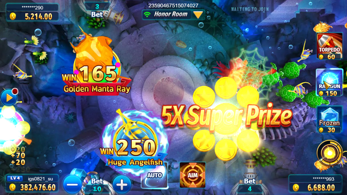 Mega Fishing Screenshot